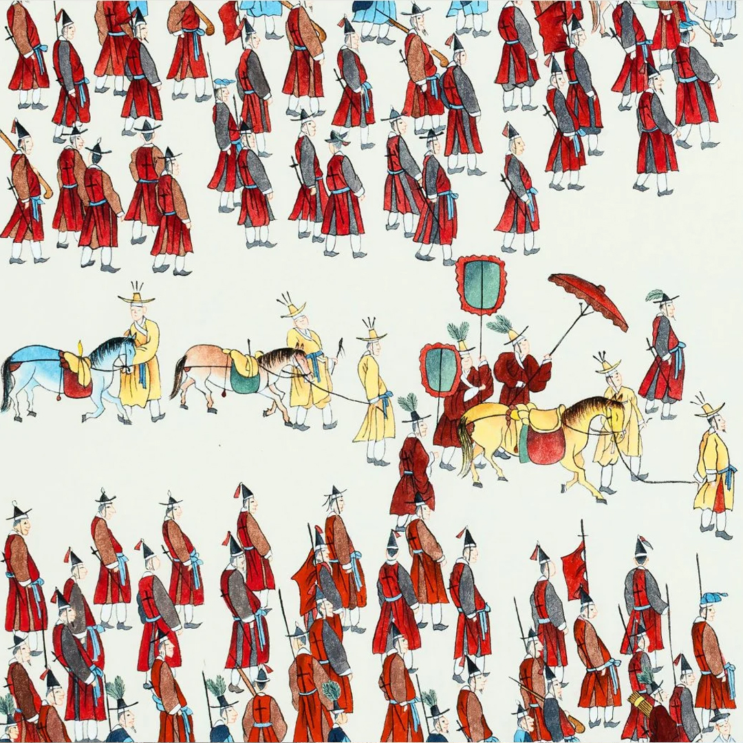 A Korean folk painting