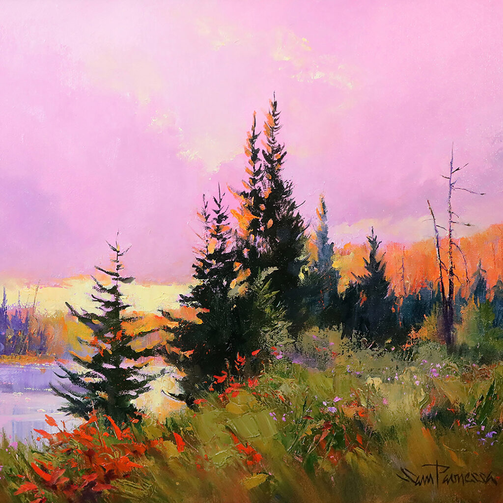 Painting by Sam Paonessa