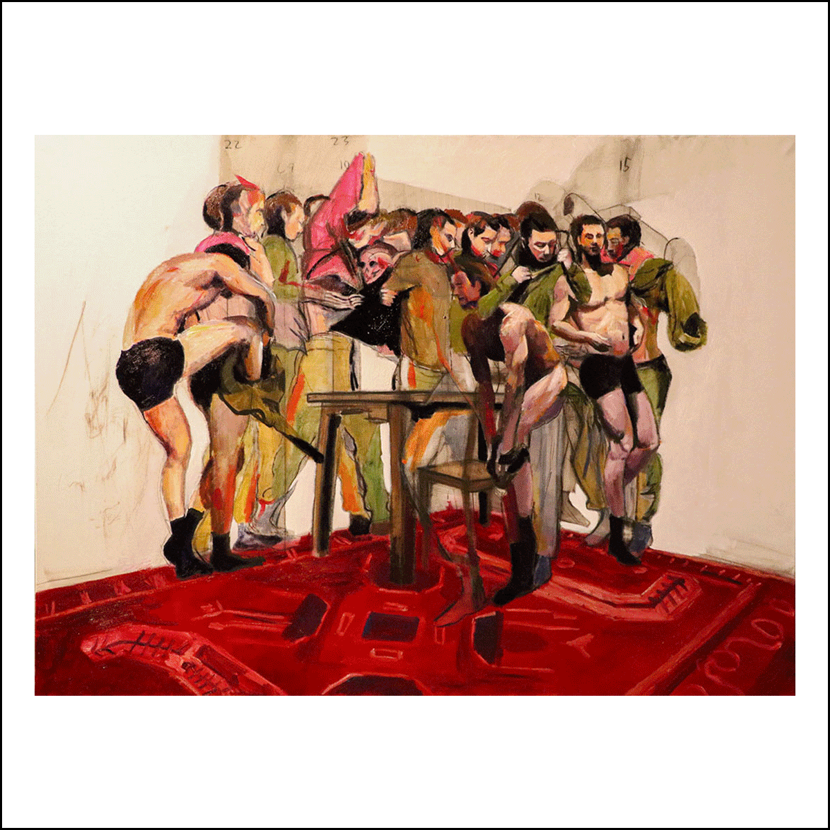 4 artworks from the exhibition