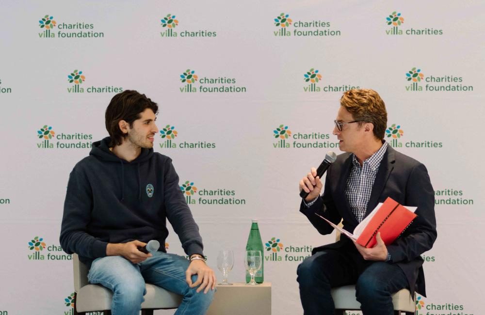 TLN host Antonio Giorgi interviews F1 Driver Antonio Giovinazzi.